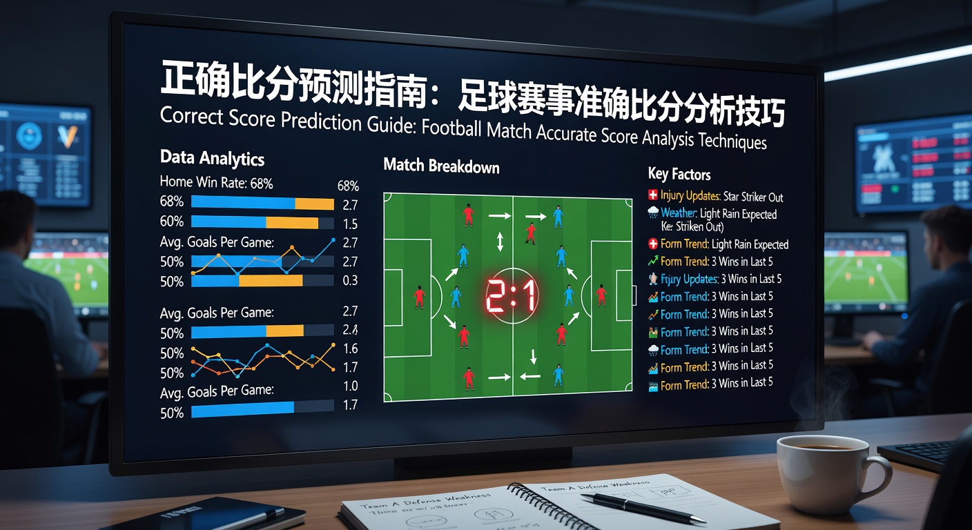 Correct Score 预测技巧：足球赛事分析攻略